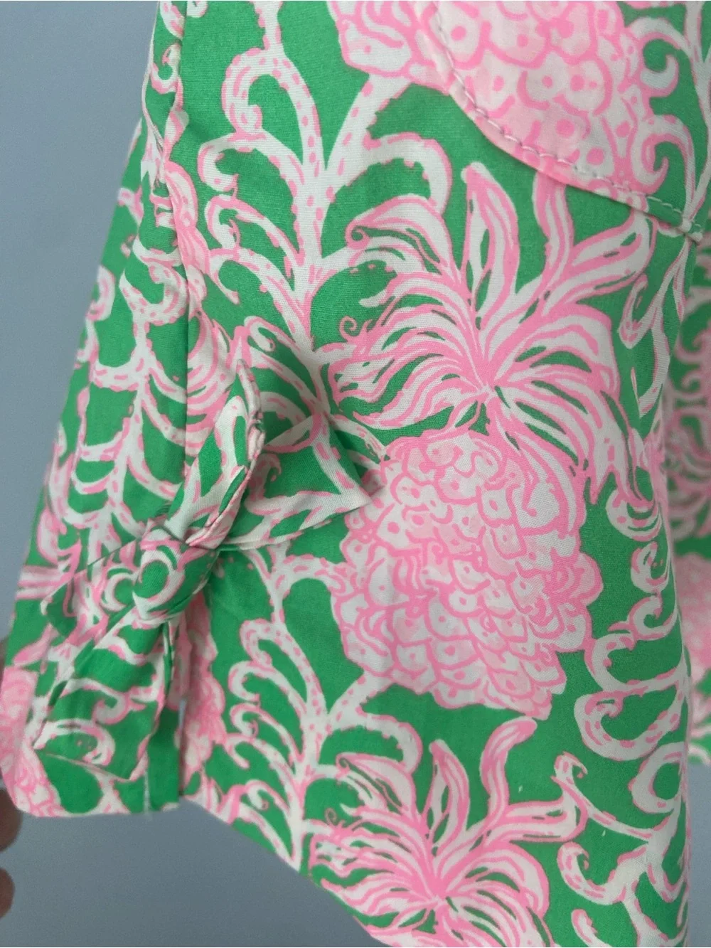 Girls sz 8 Lilly Pulitzer pineapple dress cotton shift